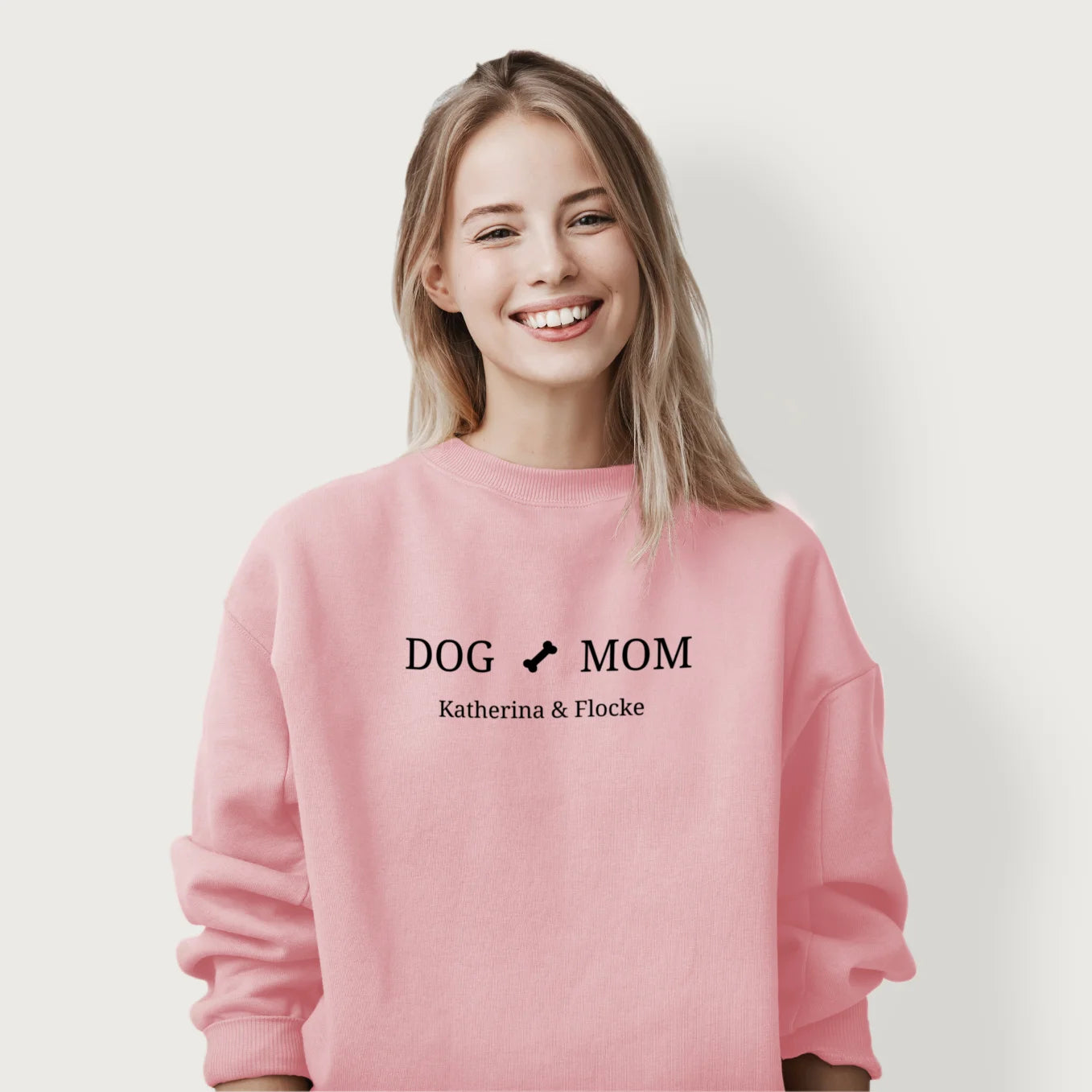 Pull personnalisé « Maman de chien »