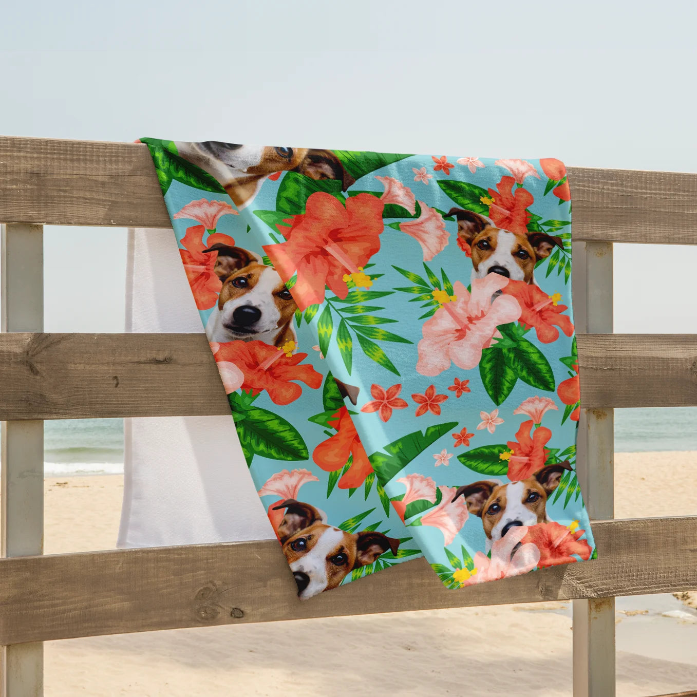 Serviette de bain personnalisée « Animal »