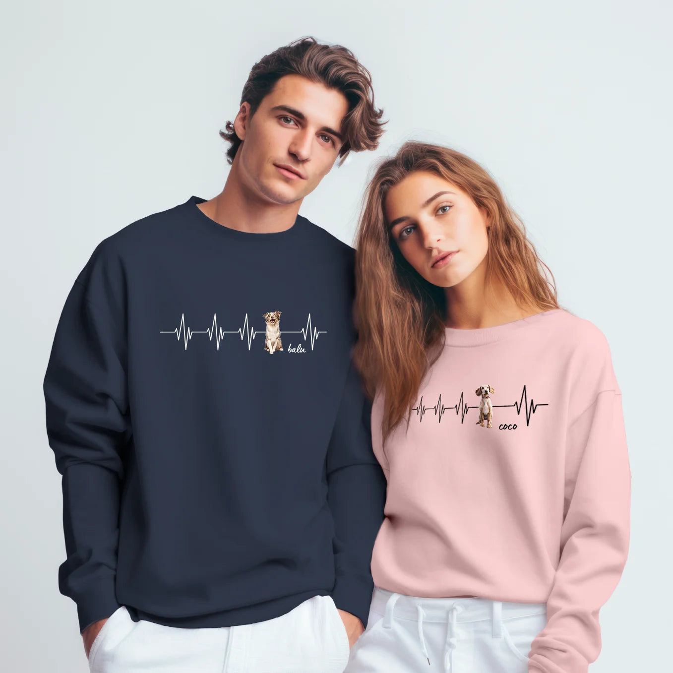 Sweater ''Herzschlag Haustier'' heybalu