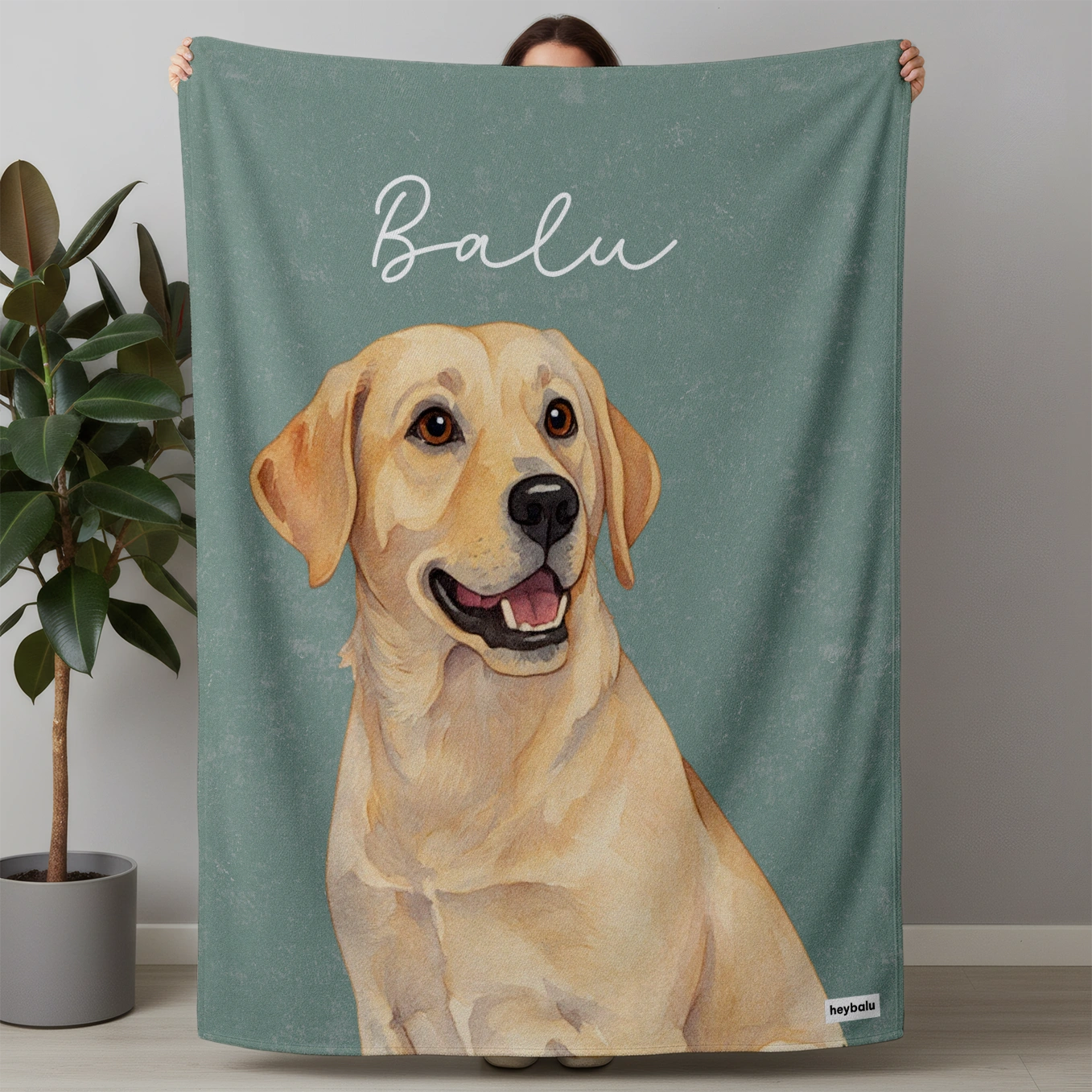 Couverture Personnalisée « Portrait de Chien »