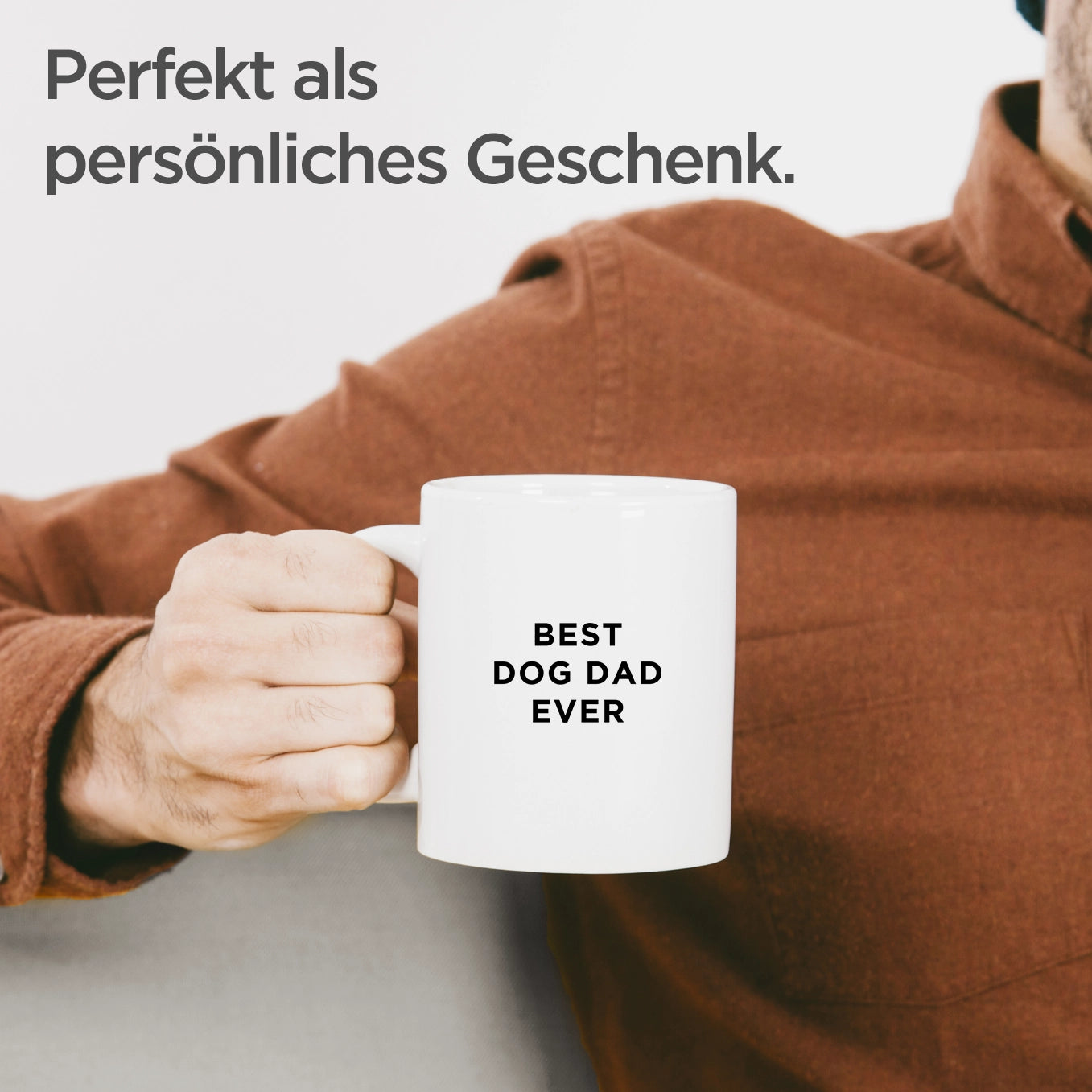 Personalisierte Tasse "Best Dog Dad Ever" Hey Balu