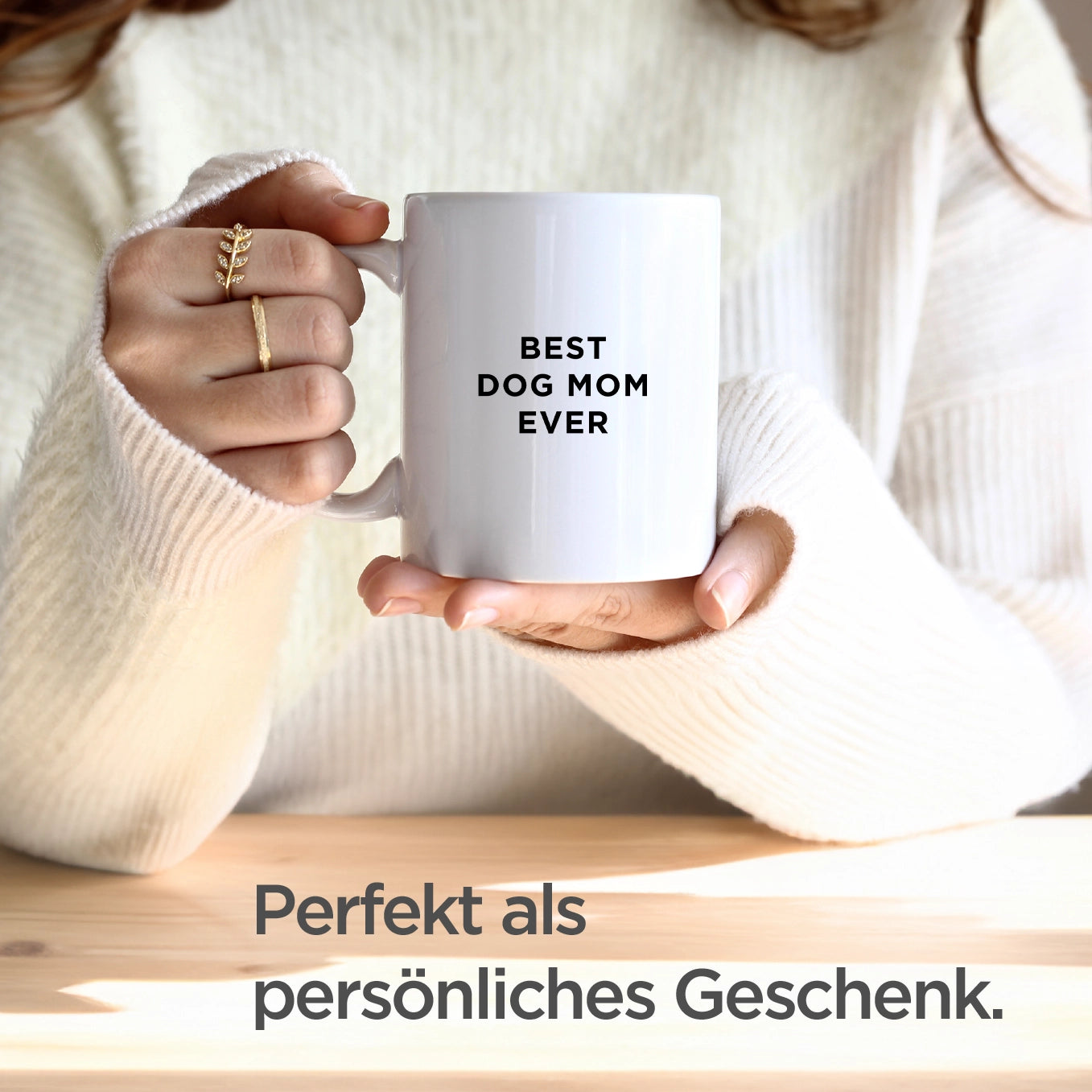 Personalisierte Tasse "Best Dog Mom Ever" Hey Balu