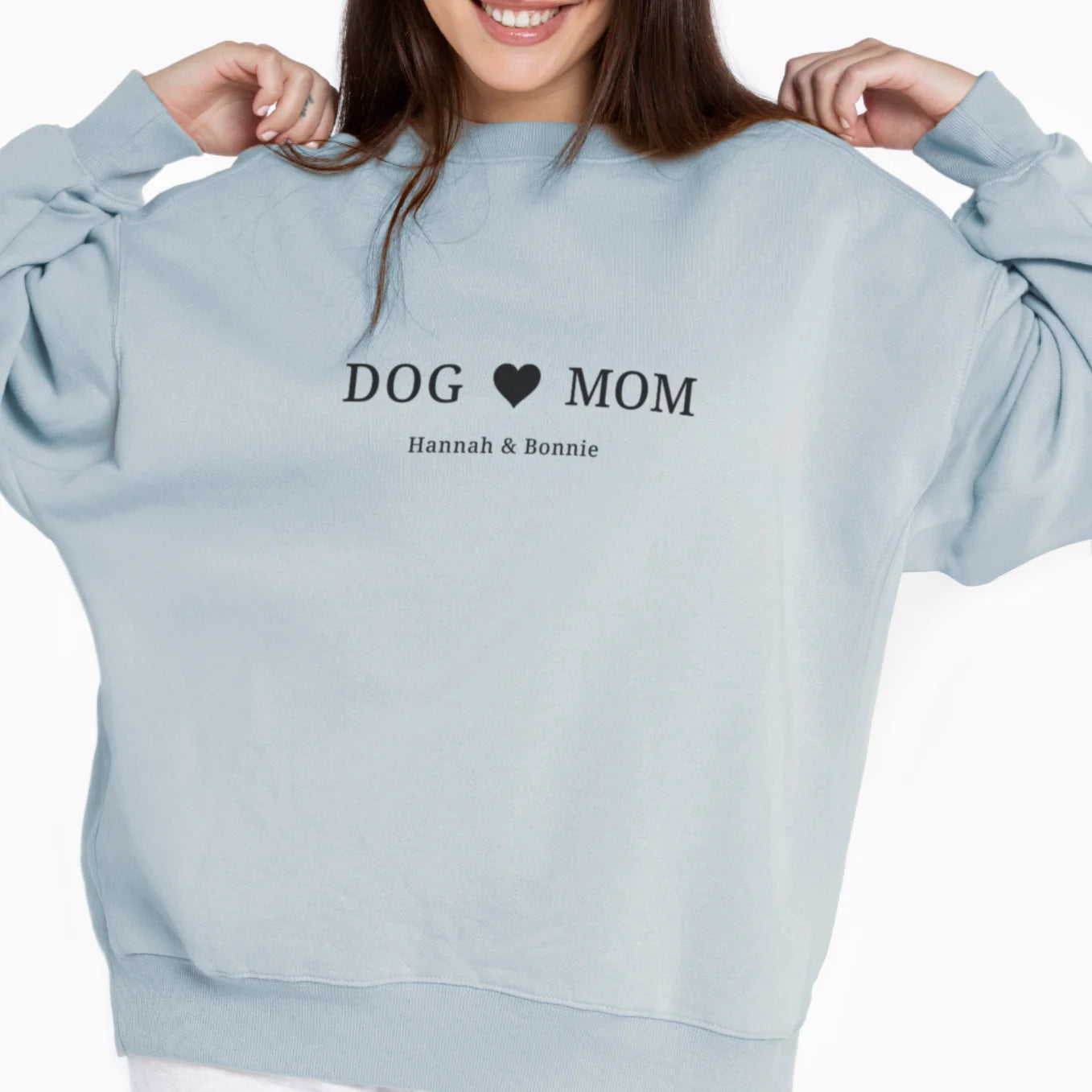 Personalisierter Sweater "Dog Mom" Hey Balu