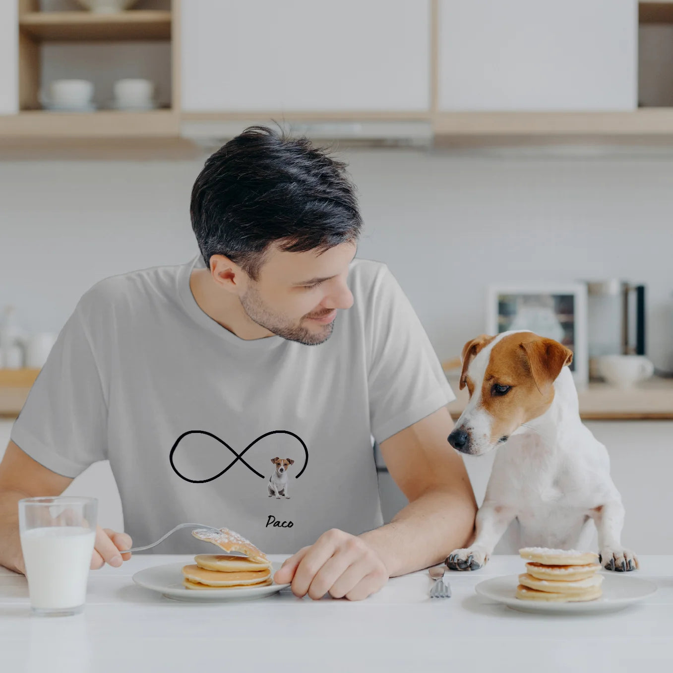 Personalisiertes T-Shirt "Für immer" Hey Balu