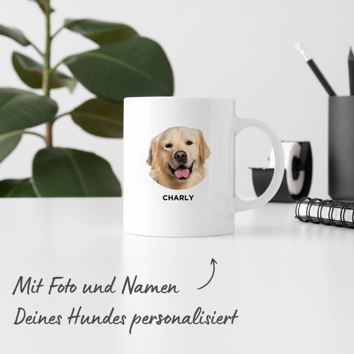 Personalisierte Tasse "Best Dog Mom Ever" Hey Balu