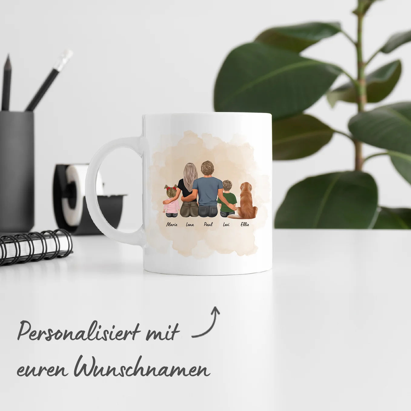 Personalisierte Tasse ''Cartoon Haustier'' Hey Balu