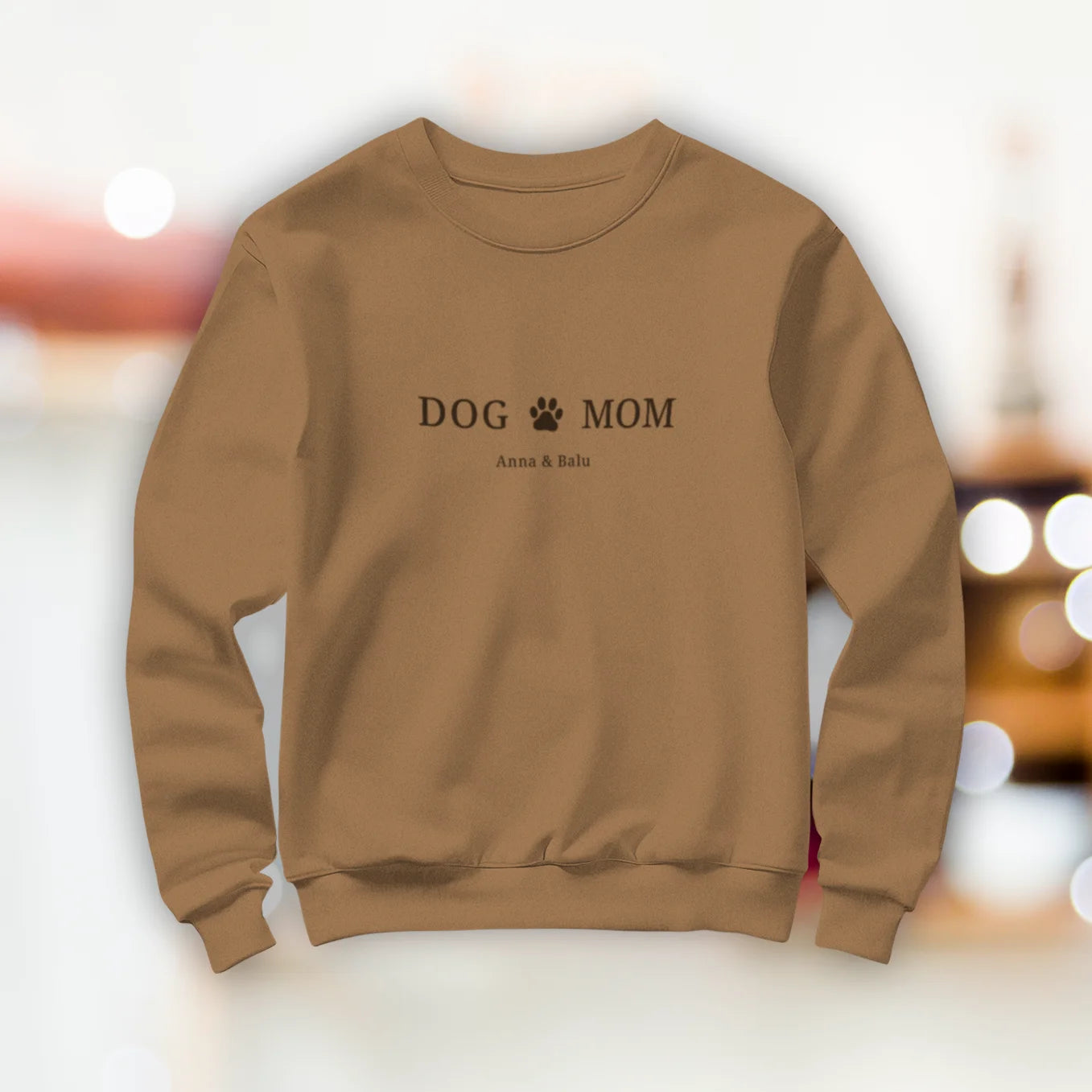 Personalisierter Sweater "Dog Mom" Hey Balu