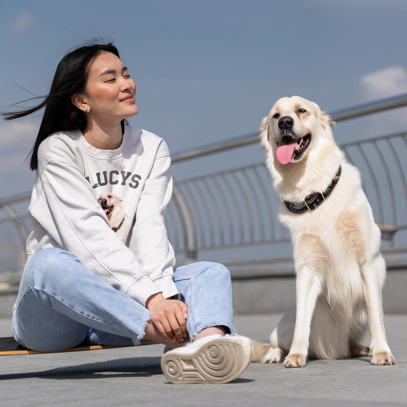 Personalisierter Sweater "Hundemama"