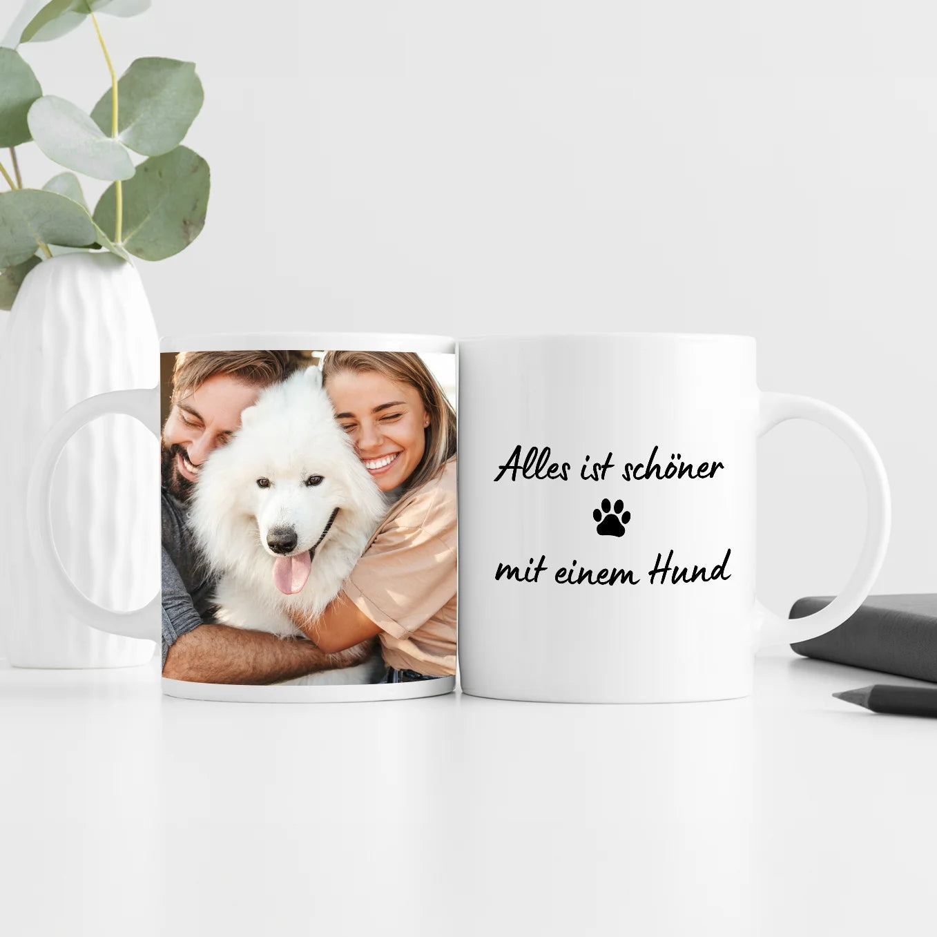 Personalisierte Tasse ''Foto Haustier'' Hey Balu