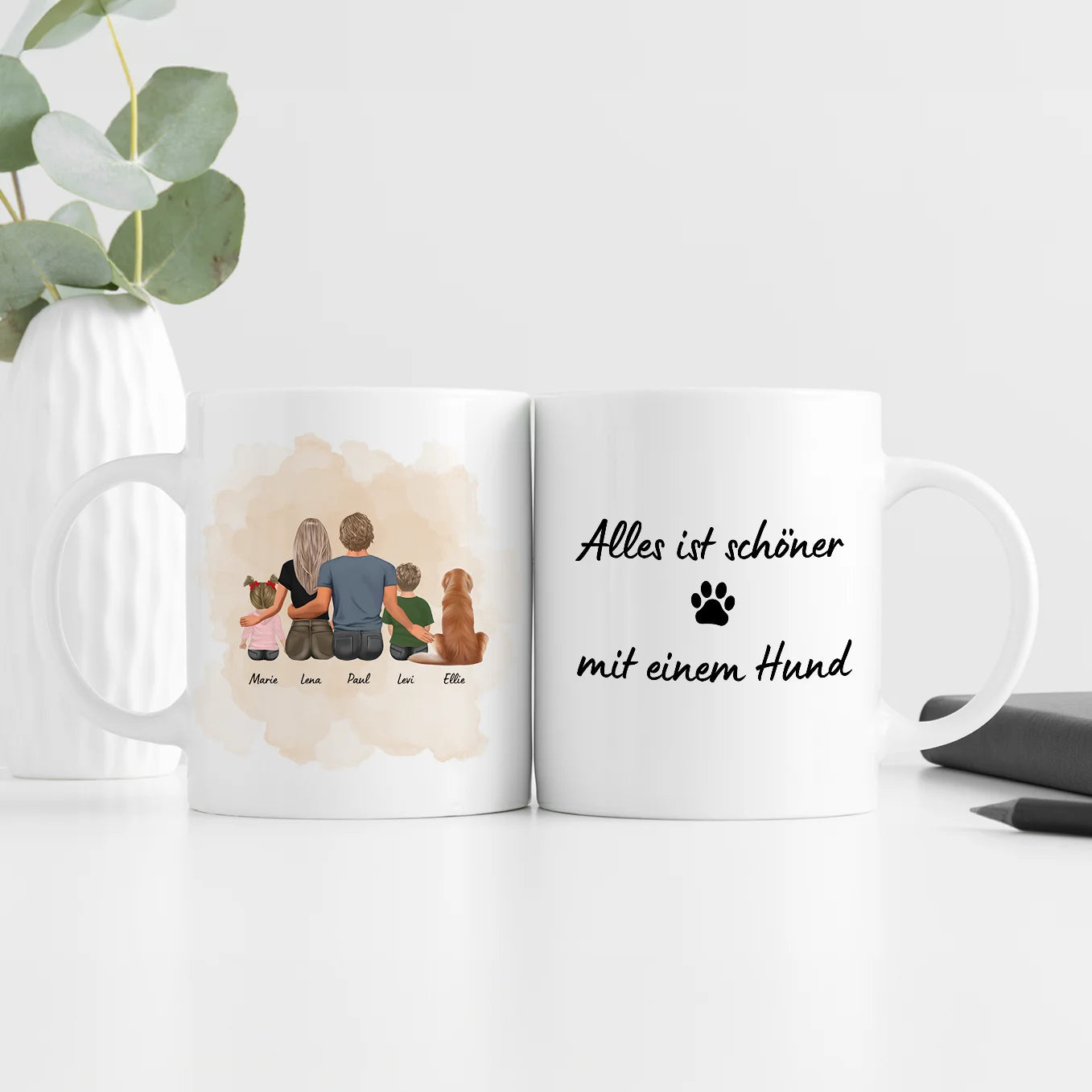 Personalisierte Tasse ''Cartoon Haustier'' Hey Balu