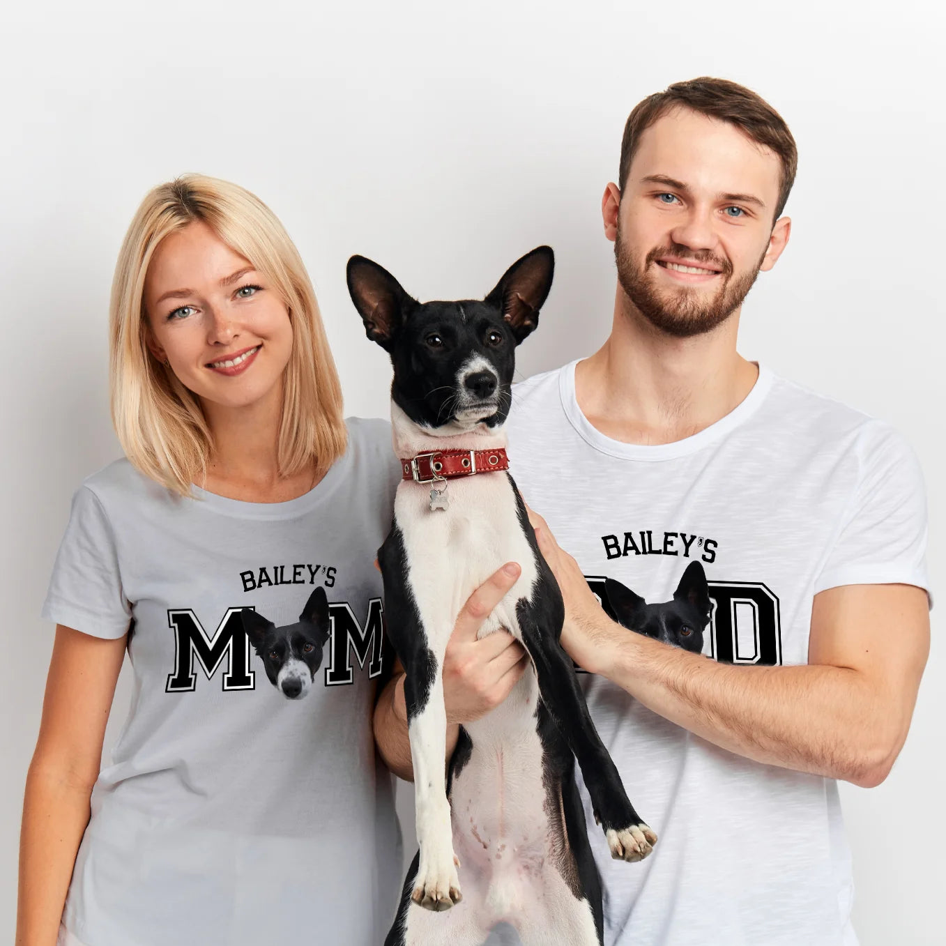 Personalisiertes T-Shirt "Dog Mom" mit Foto Hey Balu