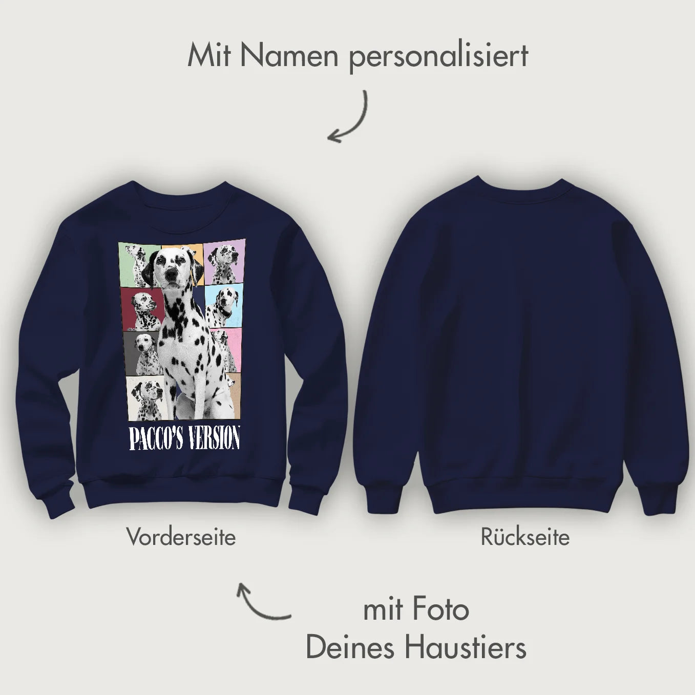 Personalisierter Sweater "Balu's Version"