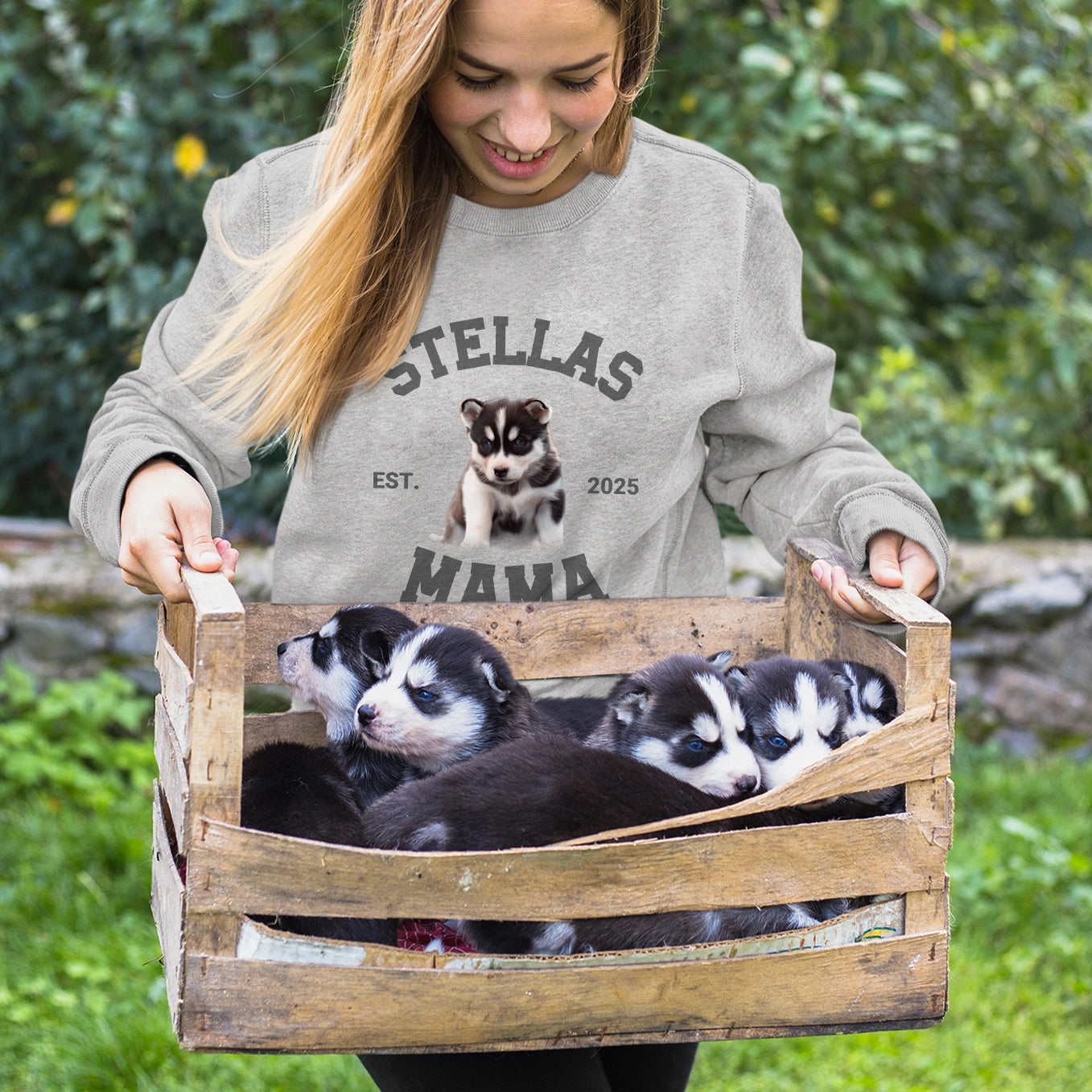 Personalisierter Sweater "Hundemama"