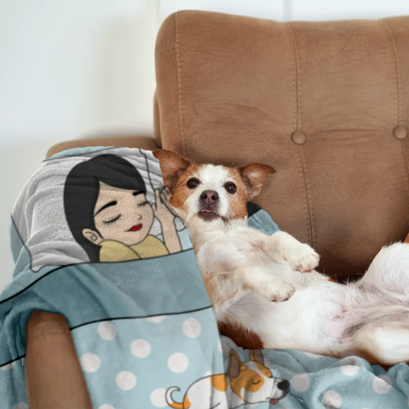 Personalisierte Decke "Kuschelzeit" - heybalu