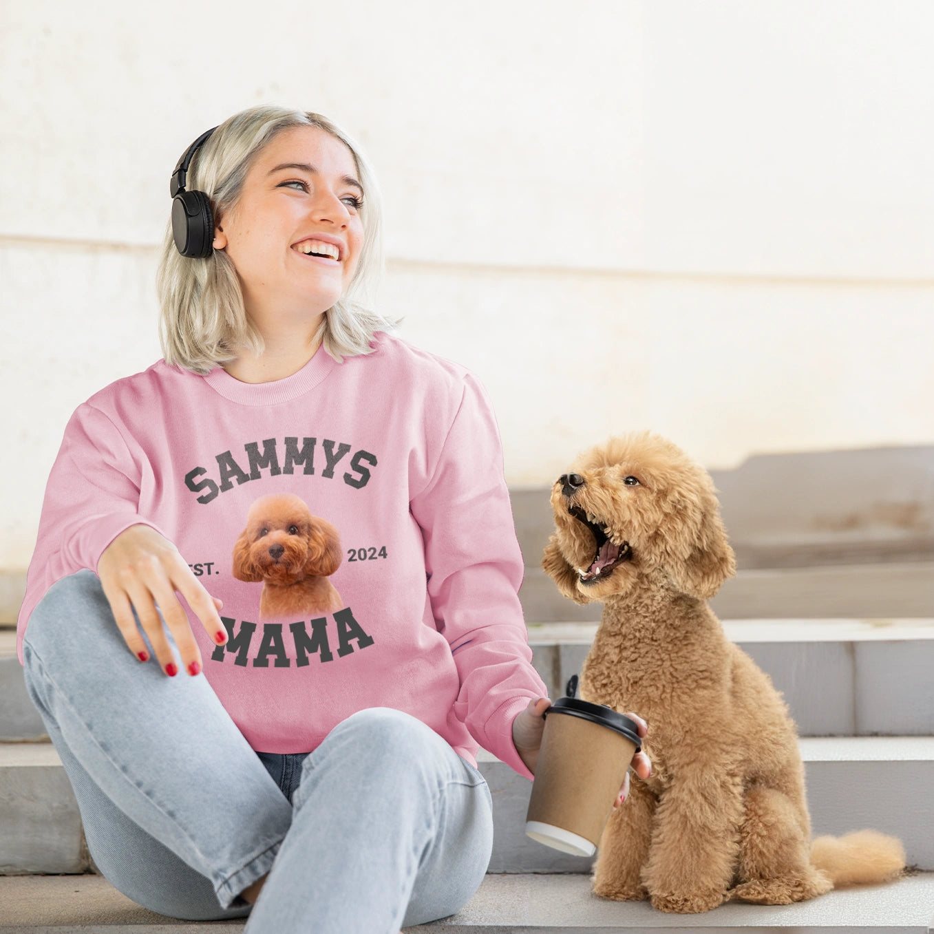 Personalisierter Sweater "Hundemama"