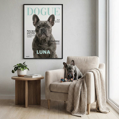 Affiche Personnalisé Chien « DOGUE »