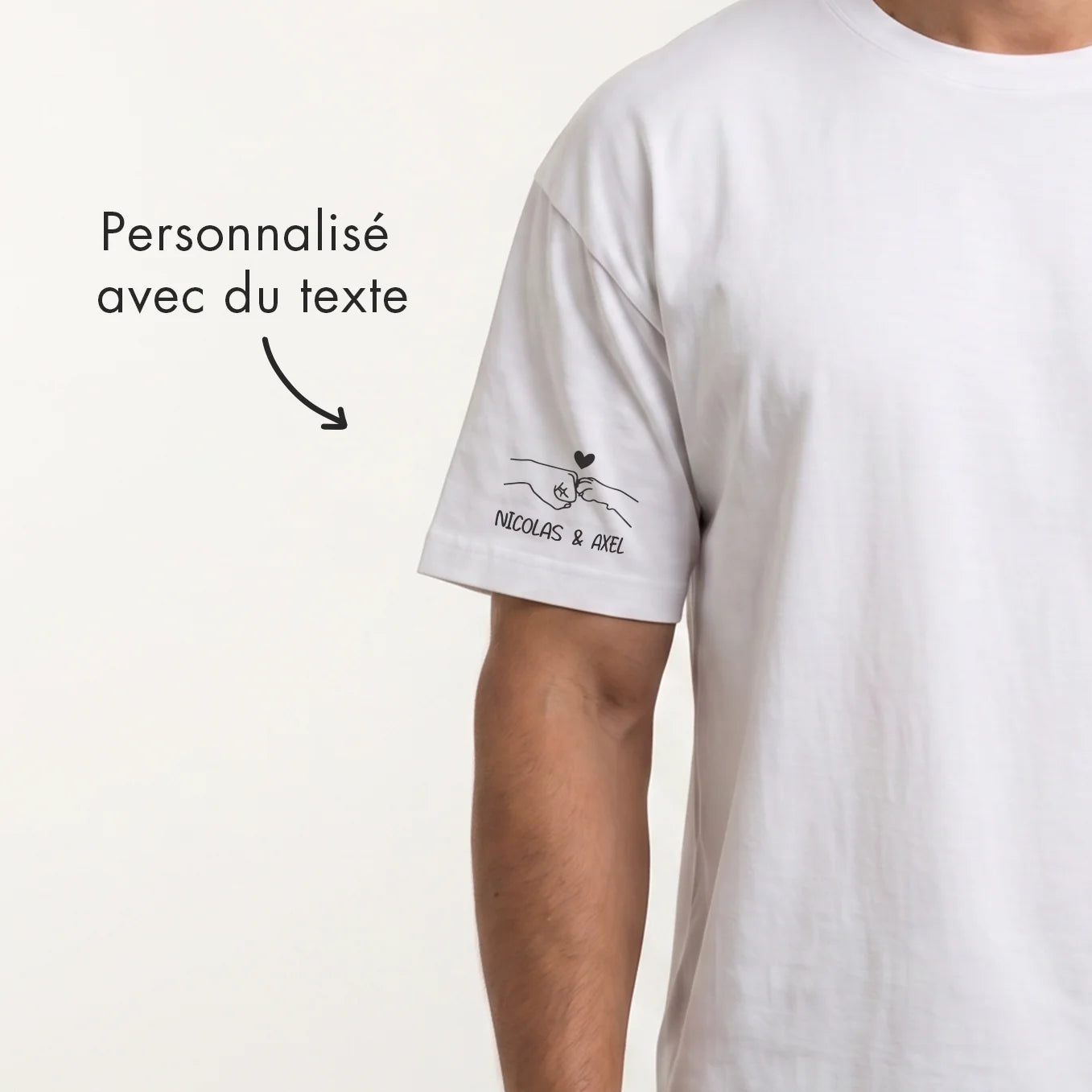 T-shirt personnalisé oversize "Dog Dad"