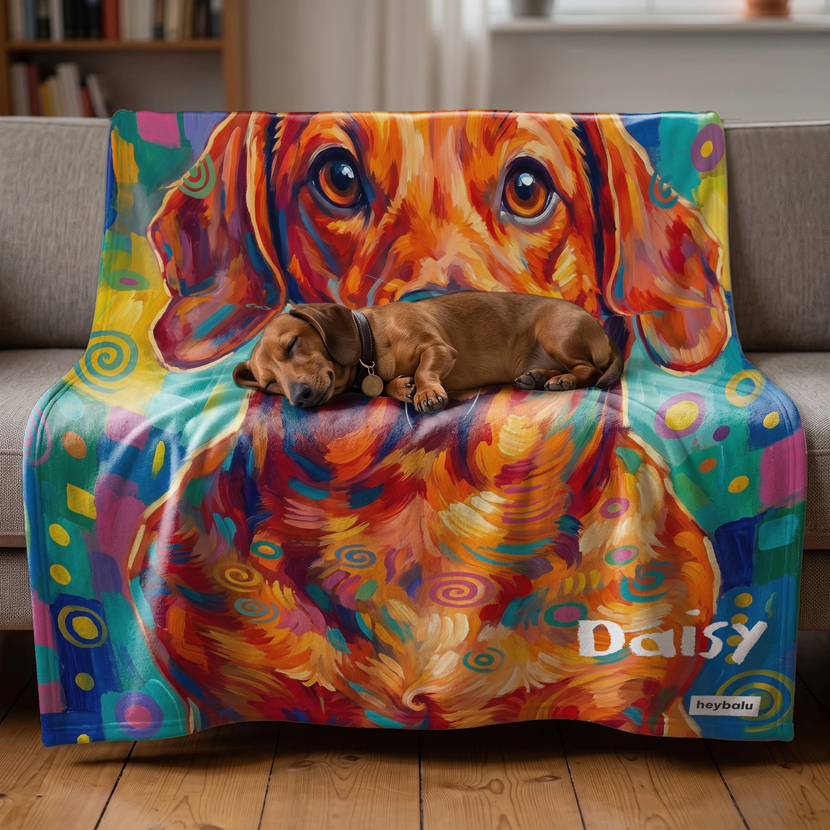 Personalisierte Decke "Graffiti" – personalisiertes Geschenk – Ansicht 11 market_france