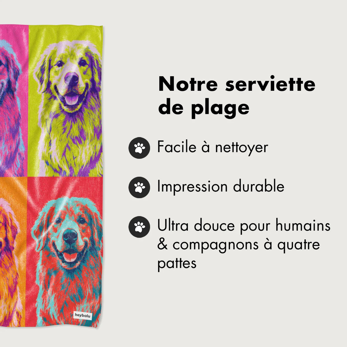 Personalisiertes Badetuch "Pop Art" – personalisiertes Geschenk – Ansicht 14 market_france