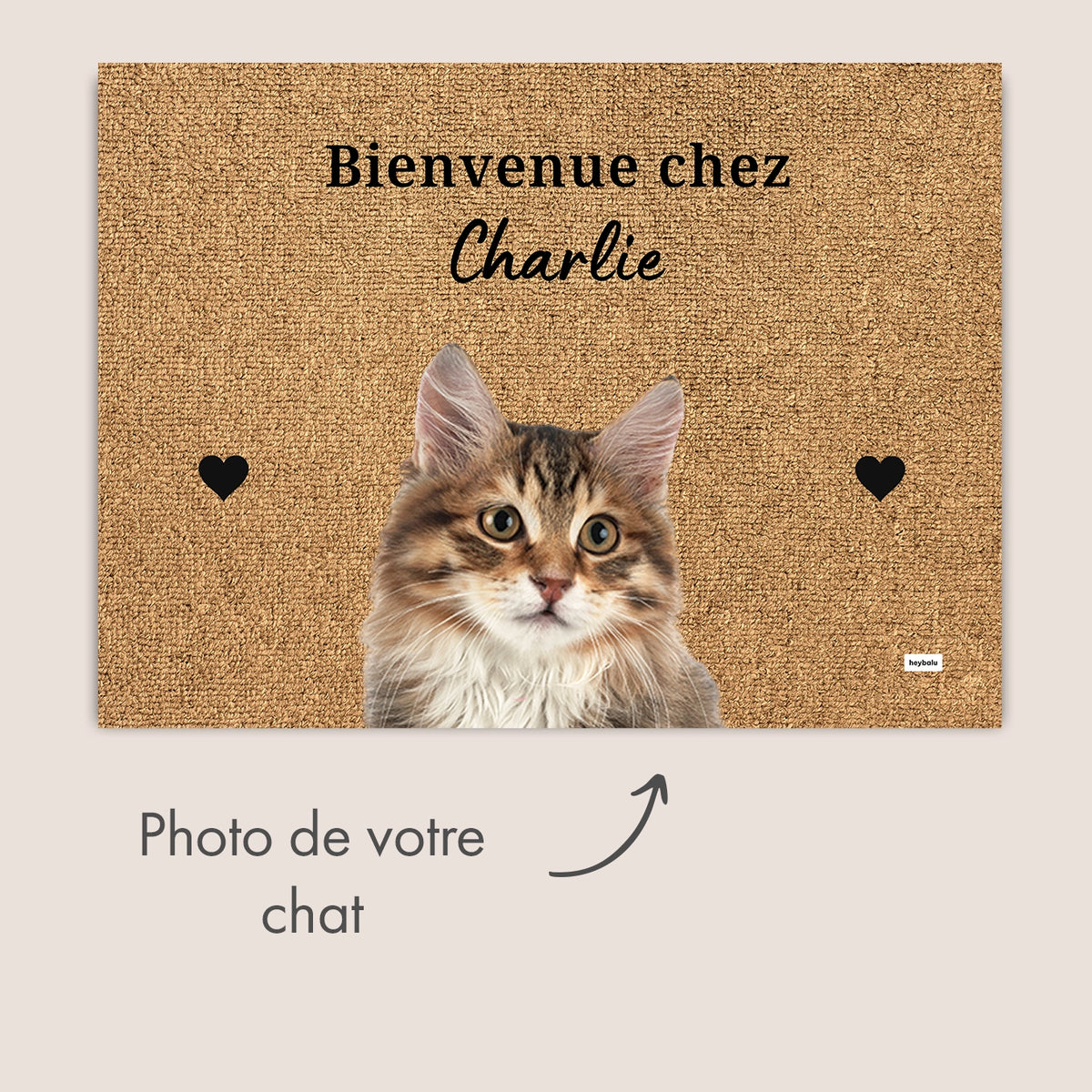 Personalisierte Fußmatte mit Foto deiner Katze – personalisiertes Geschenk – Ansicht 8 market_france