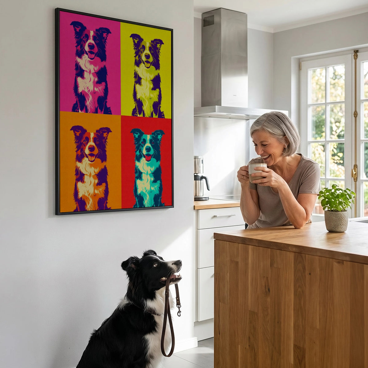 Personalisiertes Poster "Hund als Pop Art" – personalisiertes Geschenk – Ansicht 12 market_france