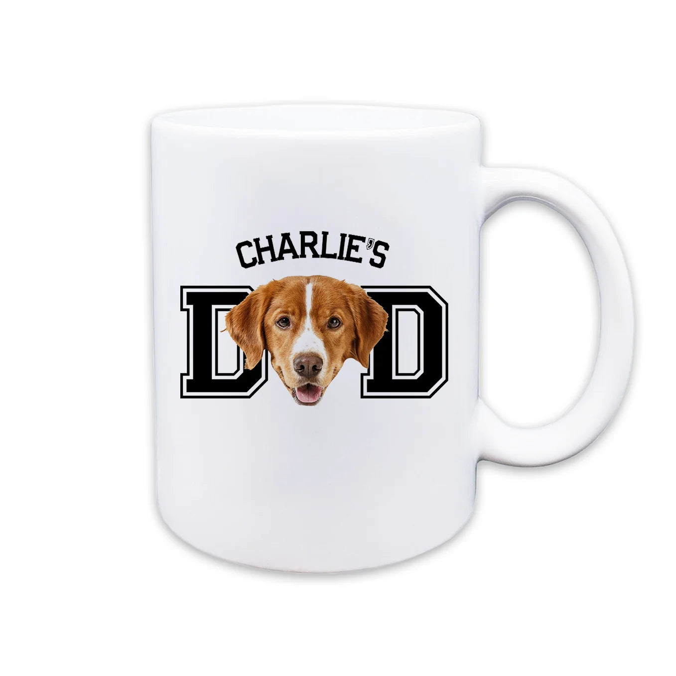 Personalisierte Tasse ''Dad" mit Foto Hey Balu