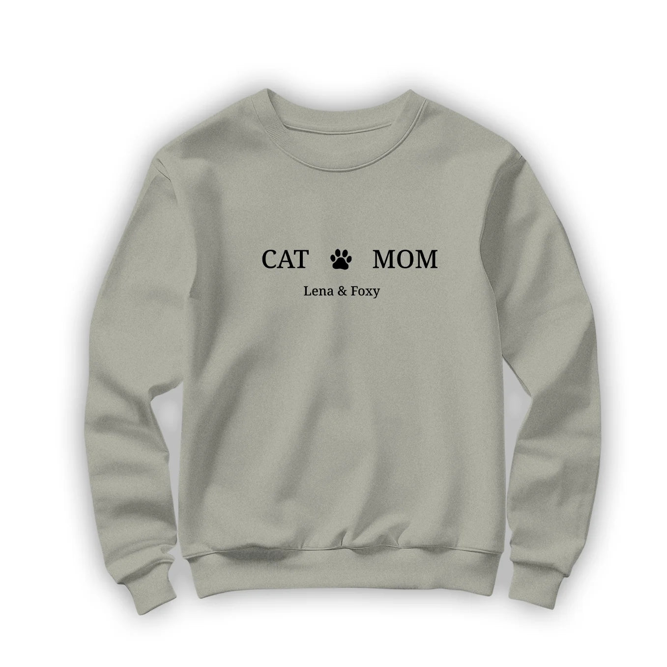 Personalisierter Sweater "Cat Mom" Hey Balu