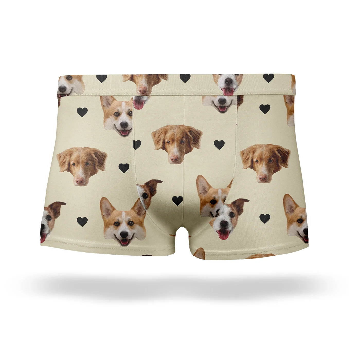 Personalisierte Boxershorts "Haustier Muster" Hey Balu