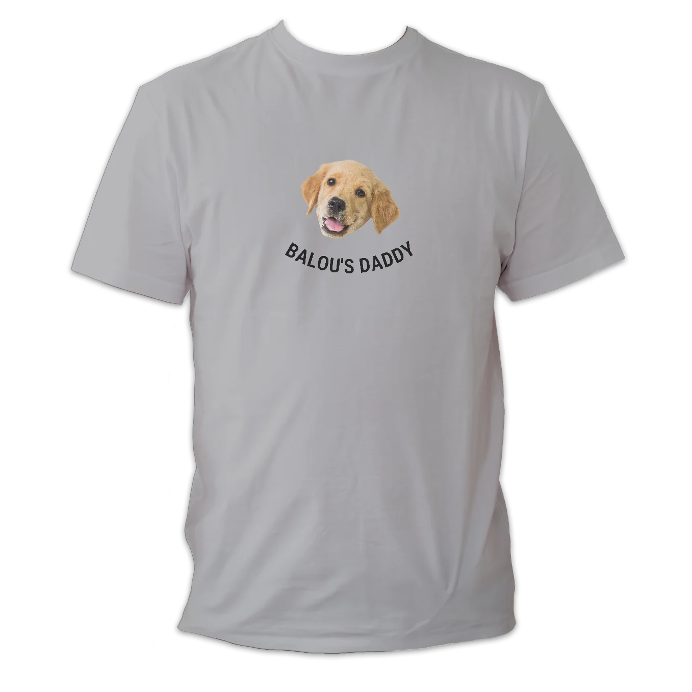 Personalisiertes T-Shirt "Daddy" mit Foto Hey Balu