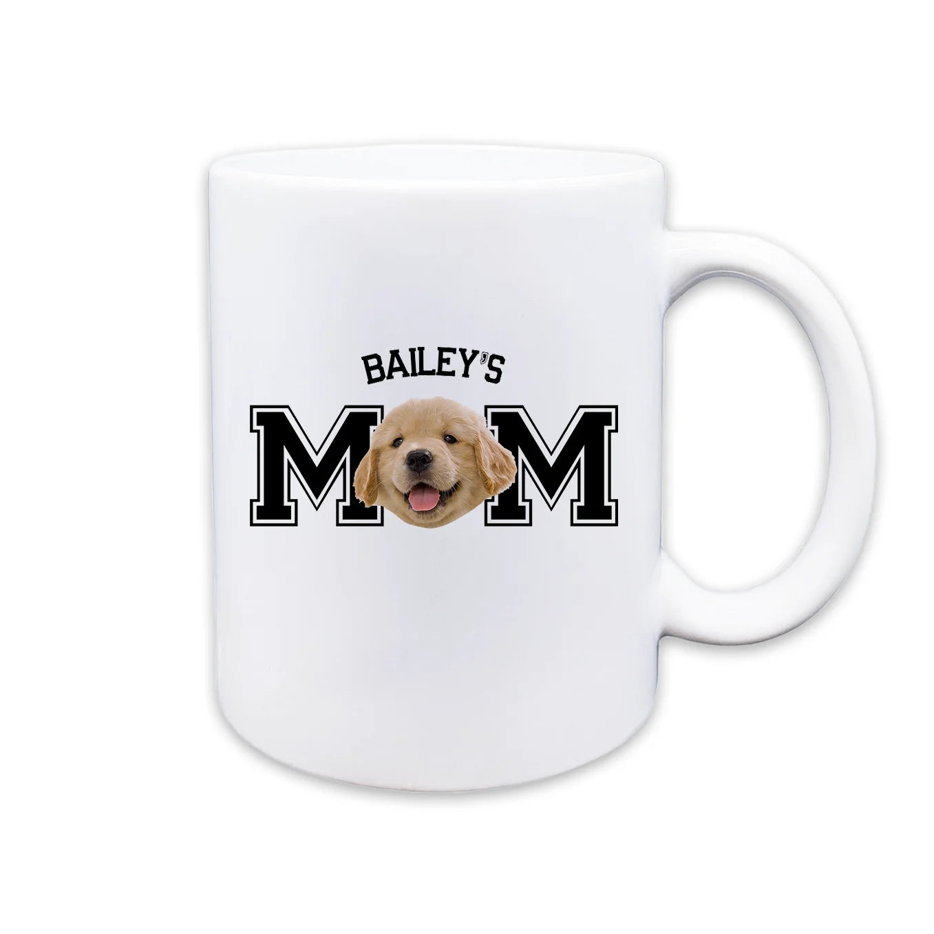 Personalisierte Tasse ''Mom" mit Foto Hey Balu