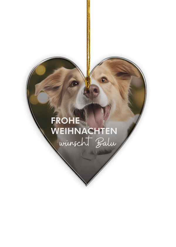 Weihnachtsbaumschmuck ''Herz'' Hey Balu