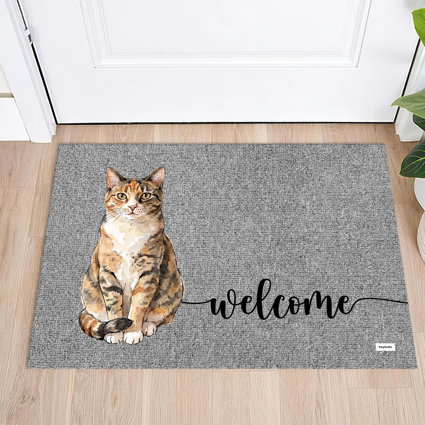 (US) Personalisierte Fußmatte "Welcome"